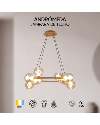 ANDROMEDA * LÁMPARA 10L - ORO